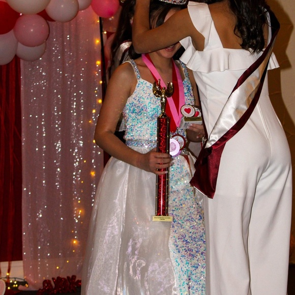 Ava Presley Glam Pageant Prom Dress size 10 - Picture 9 of 11